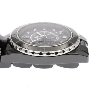 CHANEL | Accessories | Chanel J2 H2569 8p Diamond Black Dial 